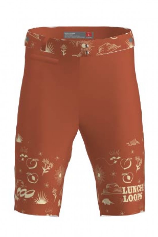 Podiumwear Unisex Silver Traverse MTB Baggie - New Fabric 2025!