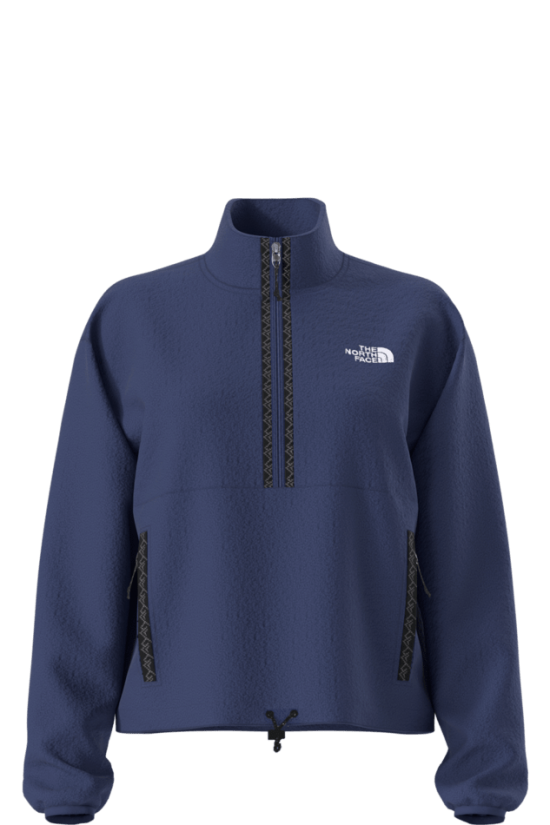 Podiumwear Women's TNF™ Fleeski ¼ Zip Pullover - Bold Blue