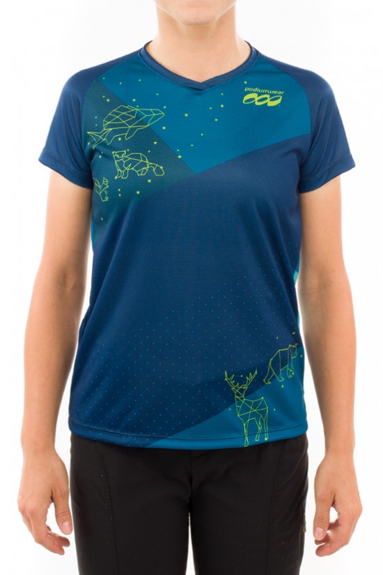 Podiumwear Women's V-Neck Tee - New Fabric 2025!
