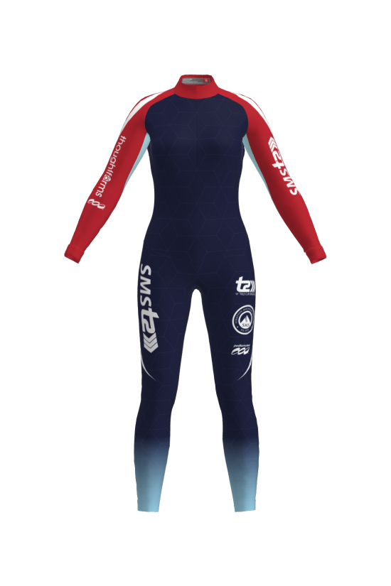 Podiumwear Women's Gold One-Piece Race Suit