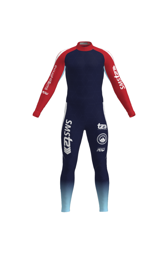 Podiumwear Unisex Gold One-Piece Race Suit