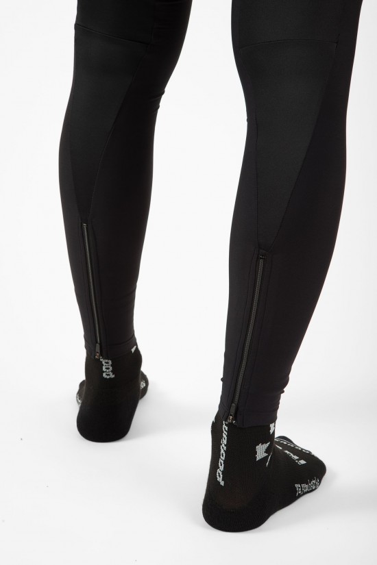 Podiumwear Dyed Black Legwarmers