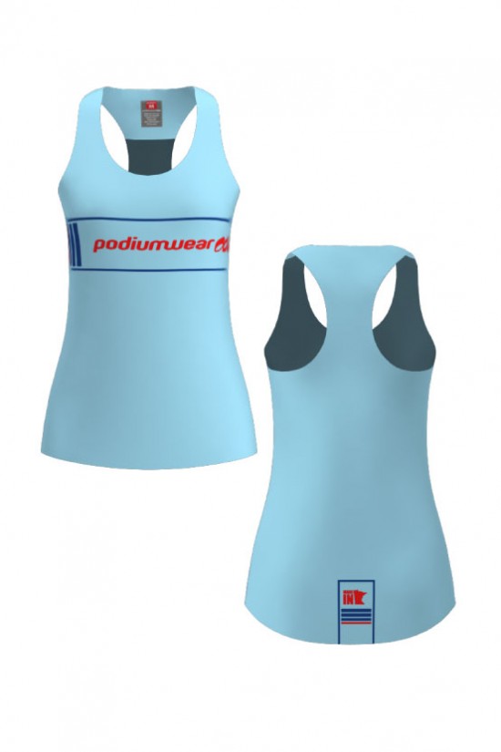 Podiumwear Women's Run Singlet - New Fabric 2025!