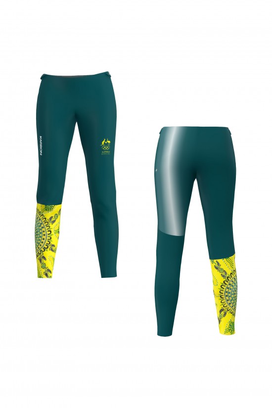 Podiumwear Women's Gold Warm Up Pants