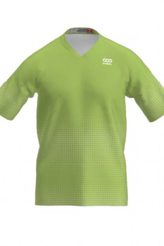 Podiumwear Men's Silver Short Sleeve MTB Jersey