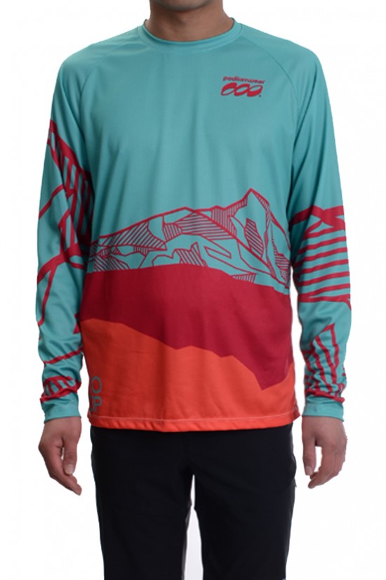 Podiumwear Unisex Crew Neck LS Tee - New Fabric 2025!