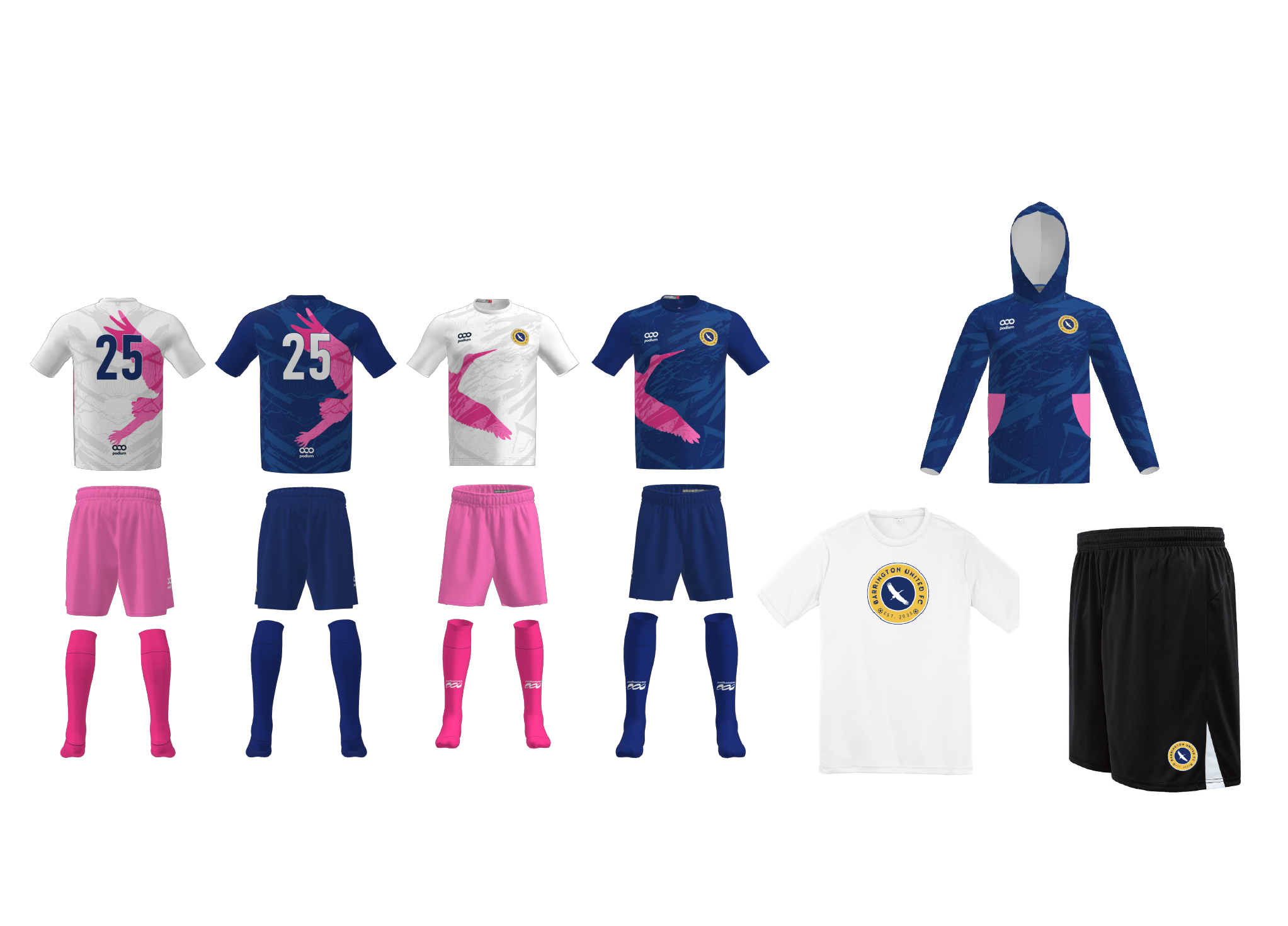 FC Barrington - Barrington FC 2025 - Youth Kit