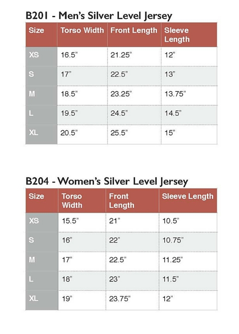 How to hotsell tell jersey size