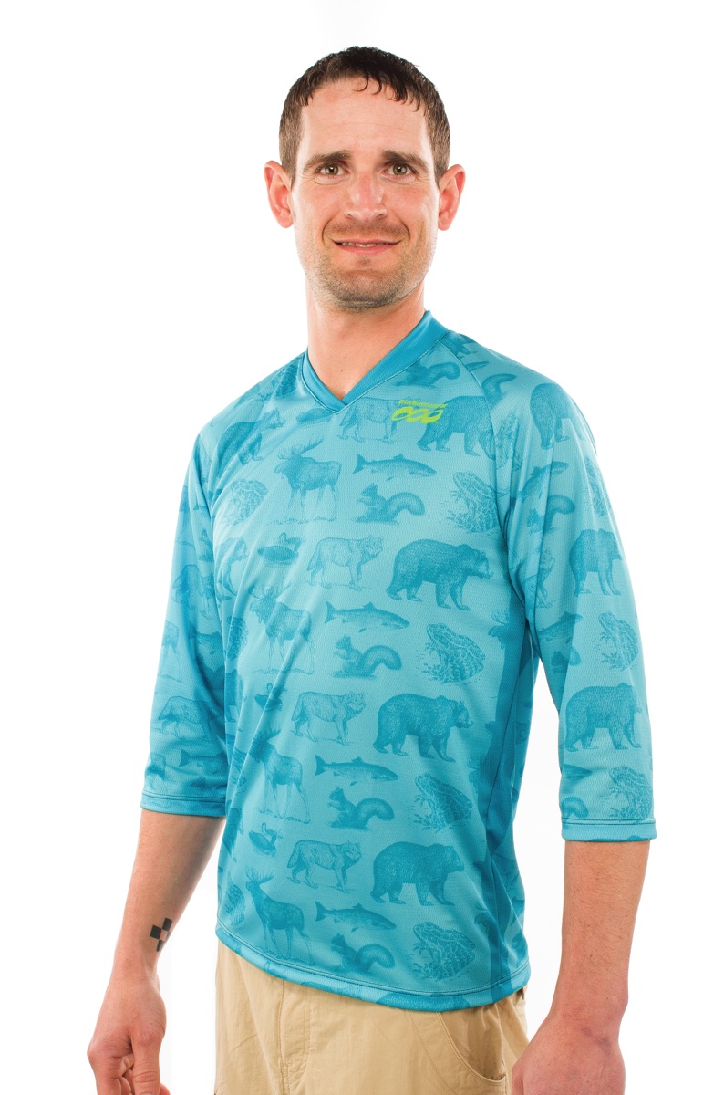 Man wearing jersey