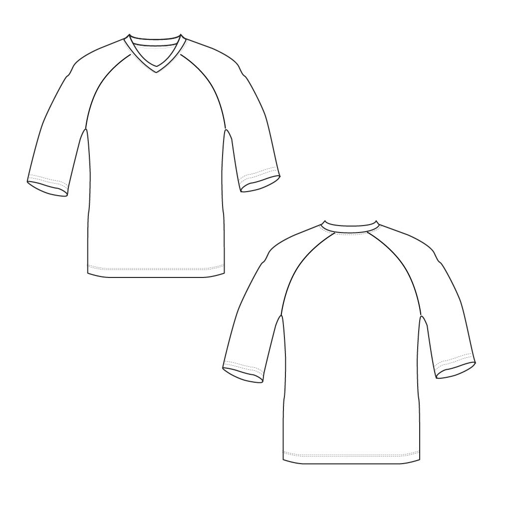 Man wearing jersey
