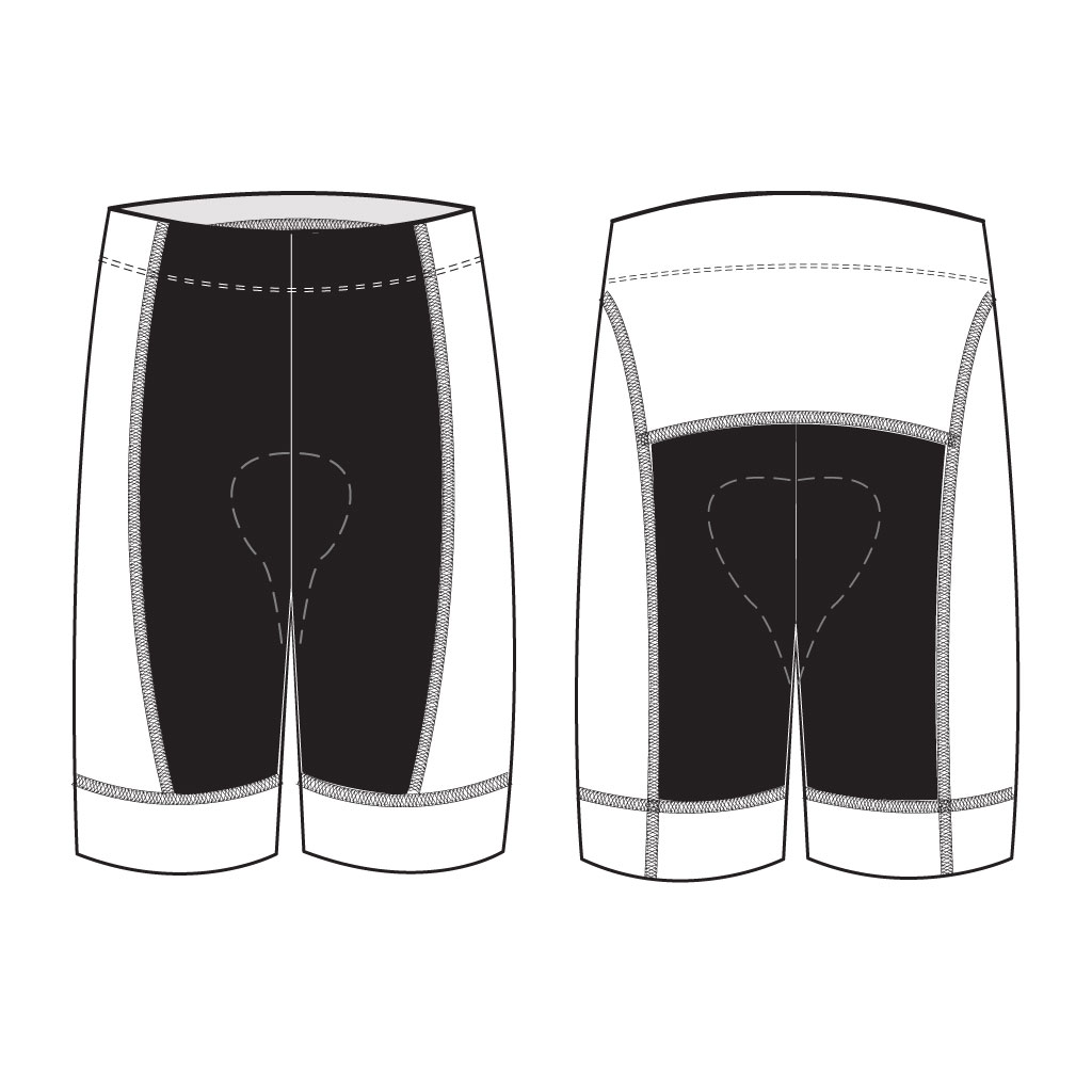 Podiumwear Women's Silver Shorts