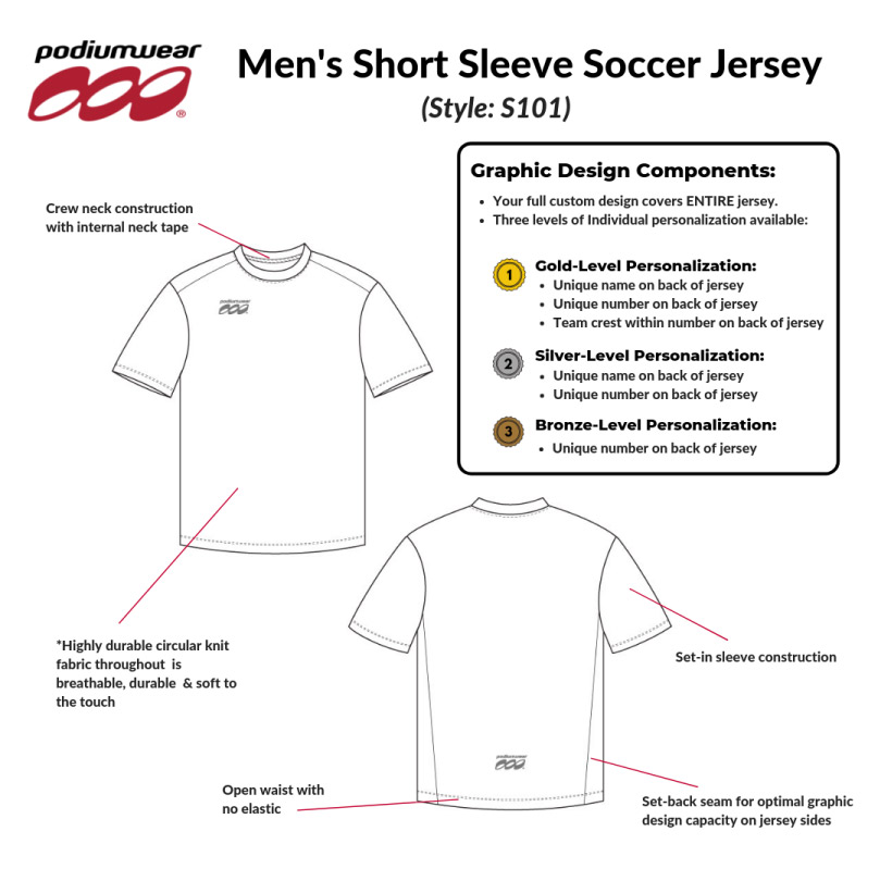 mens soccer shirts